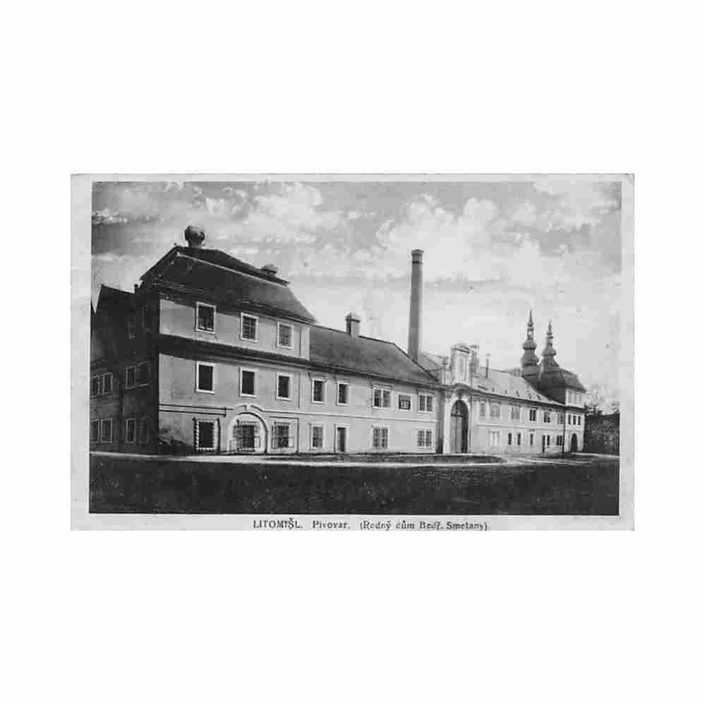 czech rep litomysl pivovar Vintage A4 Photo Print