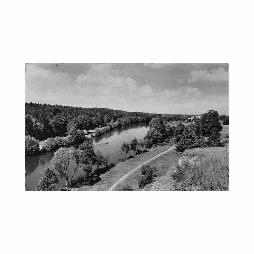 czech rep luznice partie na luznici Vintage A4 Photo Print