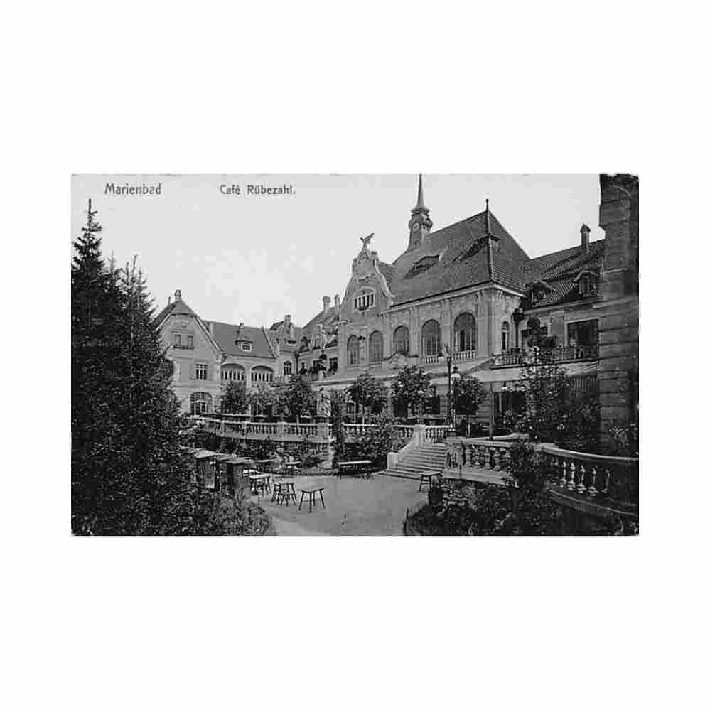 czech rep marianske lazne marienbad cafe rubezahl Vintage A4 Photo Print