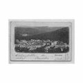 czech rep marianske lazne marienbad panorama relief Vintage A4 Photo Print