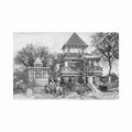 czech rep melnik year 1926 Vintage A4 Photo Print