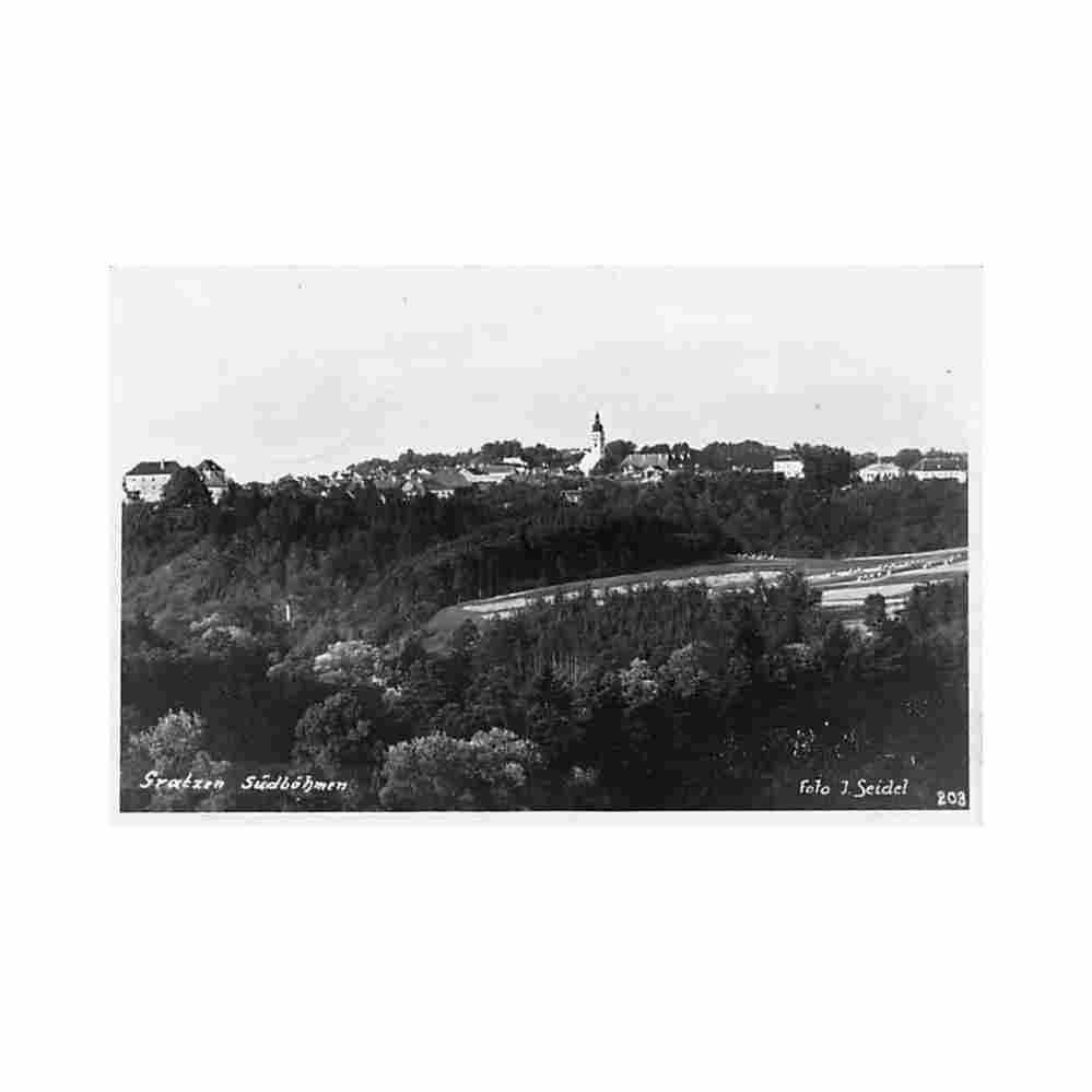 czech rep nove hrady gratzen Vintage A4 Photo Print