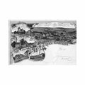 czech rep pozdrav z cerveny kostelec Vintage A4 Photo Print