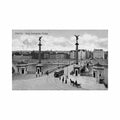 czech rep praha most svatopluka cecha Vintage A4 Photo Print