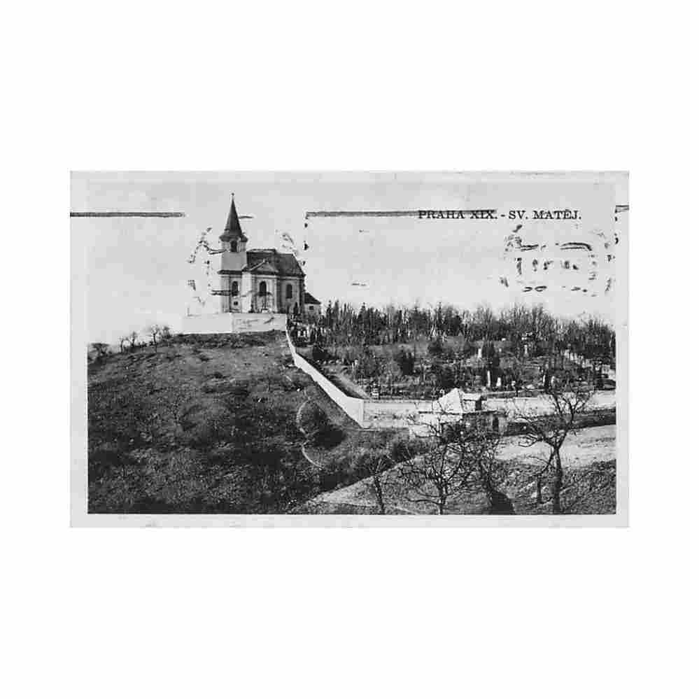 czech rep praha xix sv matej Vintage A4 Photo Print