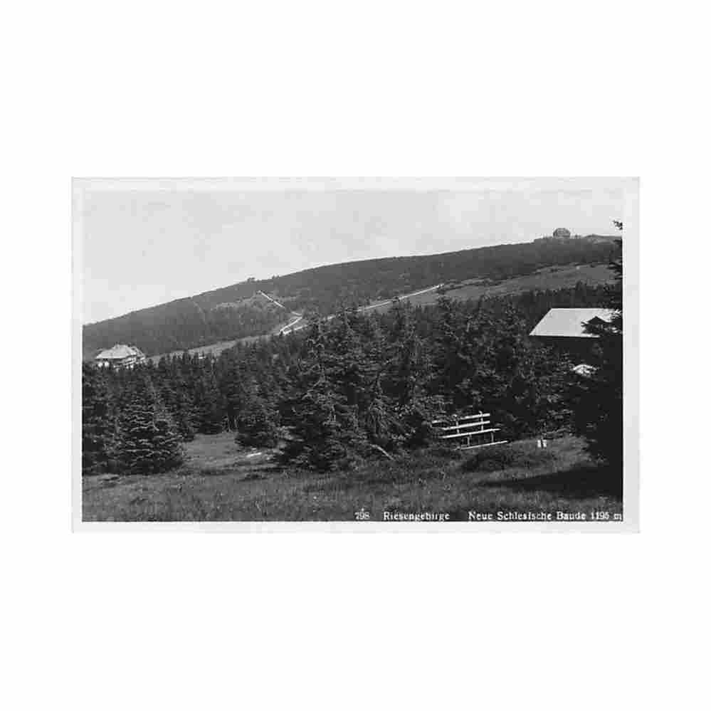 czech rep riesengebrige neue schlesische baude Vintage A4 Photo Print