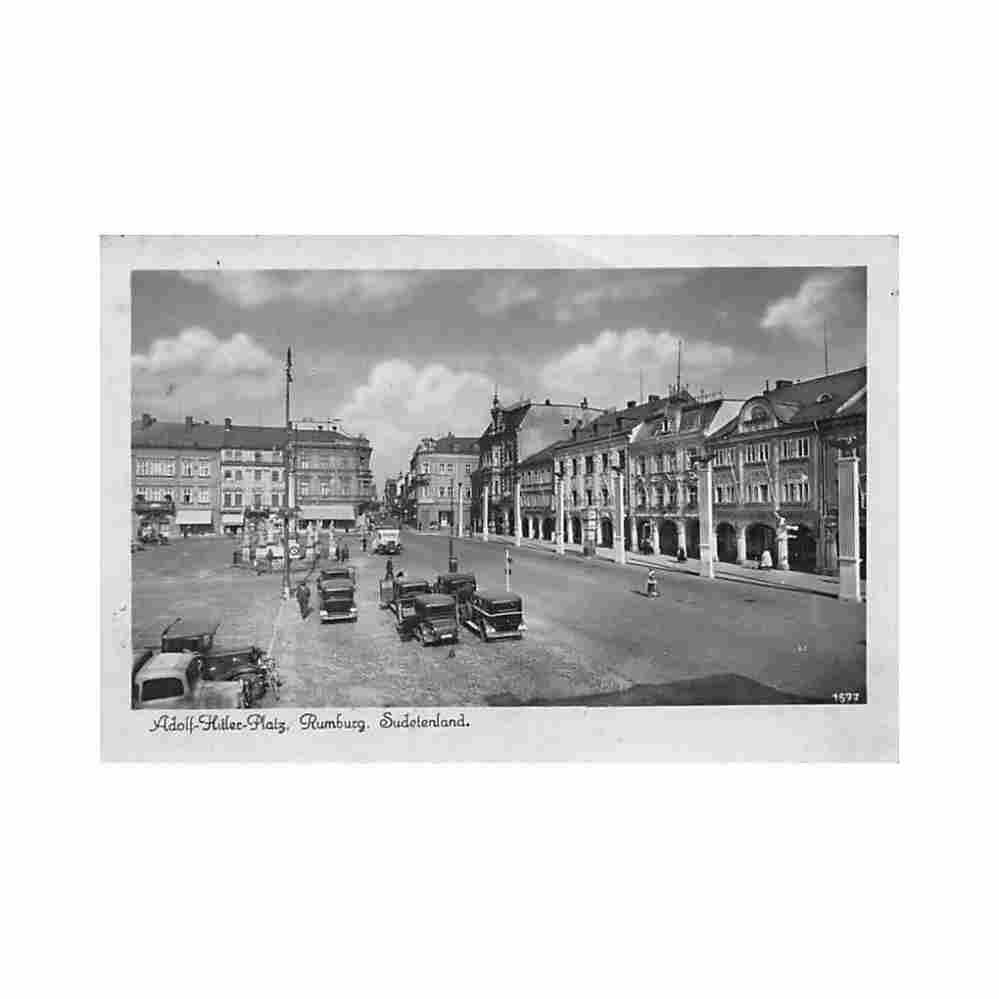 czech rep rumburk rumburg adolf h platz sudetenland Vintage A4 Photo Print
