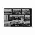 czech rep tabor multi views Vintage A4 Photo Print