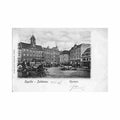 czech rep teplice the market square Vintage A4 Photo Print