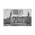 czech rep trutnov trautenau namesti Vintage A4 Photo Print