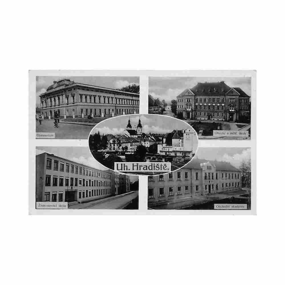 czech rep uherske hradiste ungarisch hradisch Vintage A4 Photo Print