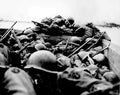 d day soldiers Vintage world war A4 Photo Print
