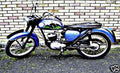 d14b motorbike A4 Photo Print