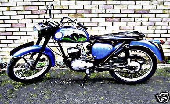 d14b motorbike A4 Photo Print