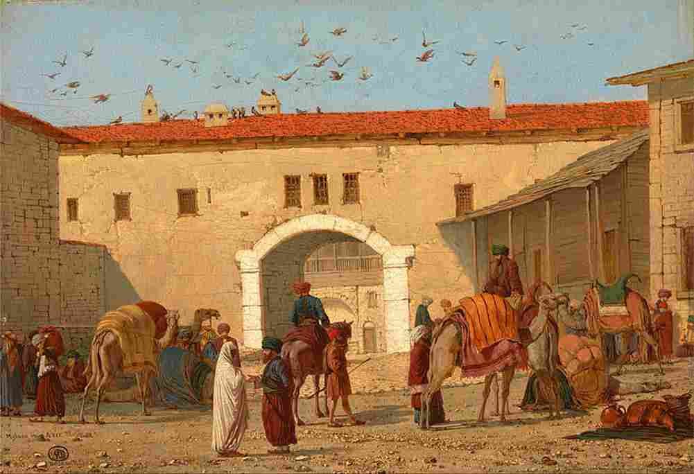 dadd caravanserai at mylasa Art A4 Photo Print