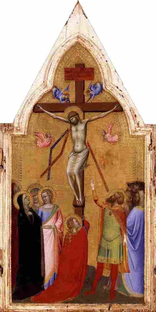 daddi crucifixion Art A4 Photo Print
