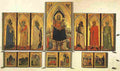 daddi polyptych of san pancrazio Art A4 Photo Print