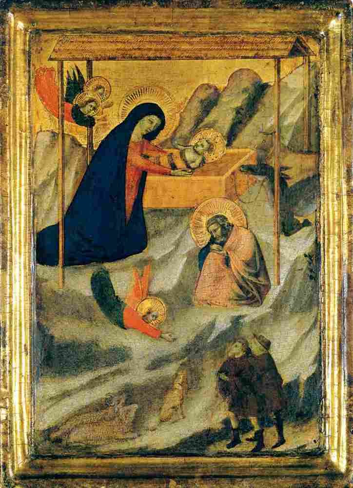 daddi the nativity Art A4 Photo Print