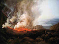 dahl jo Eruption of the Vesuvius Art A4 Photo Print