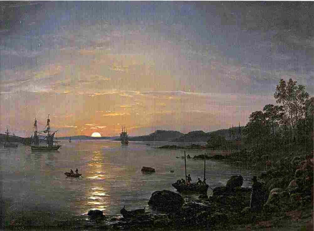 dahl jo Fjord in Holmestrand Art A4 Photo Print