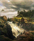 dahl jo Labro Waterfall Art A4 Photo Print