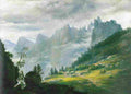 dahl jo Trolltindene Art A4 Photo Print