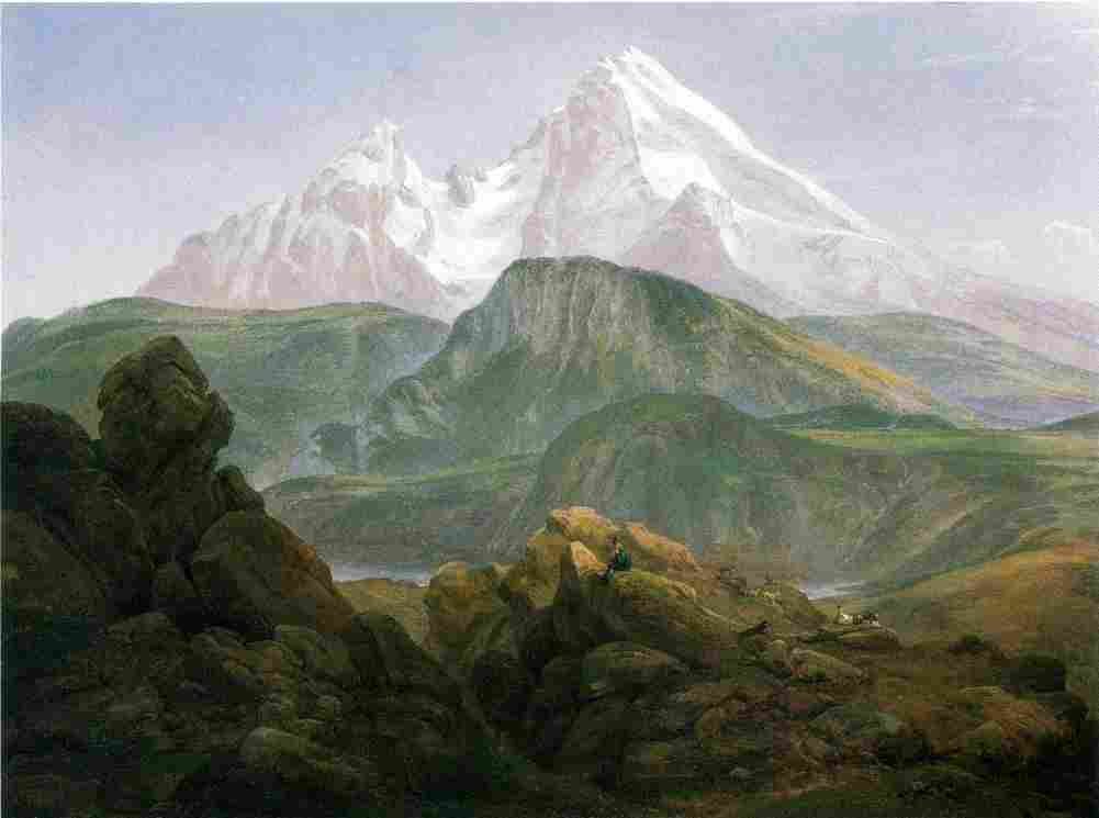 dahl jo Watzmann Art A4 Photo Print