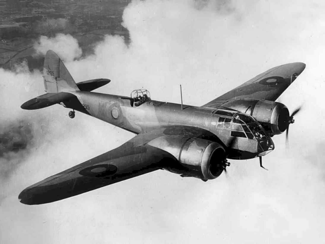 dakota nz545 bomber Vintage world war A4 Photo Print