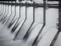 dam gates structure1980s 1990s A4 Photo Print