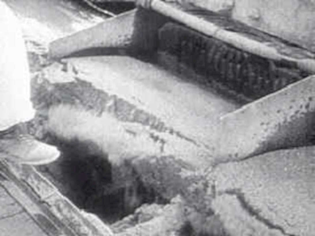 dam spillway turbulence1980s 1990s A4 Photo Print