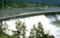 dam waterfall okanagan Vintage A4 Photo Print
