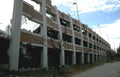 damaged parking garage 2 Vintage A4 Photo Print
