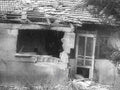 damaged rural house1980s 1990s A4 Photo Print