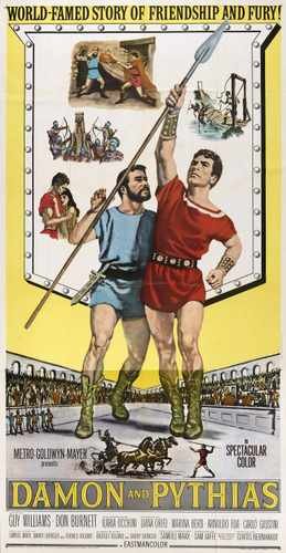 damon and pythias  02 film star poster A4 Photo Print