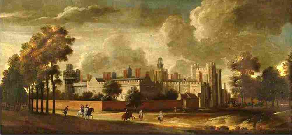danckerts nonsuch palace attributed Art A4 Photo Print
