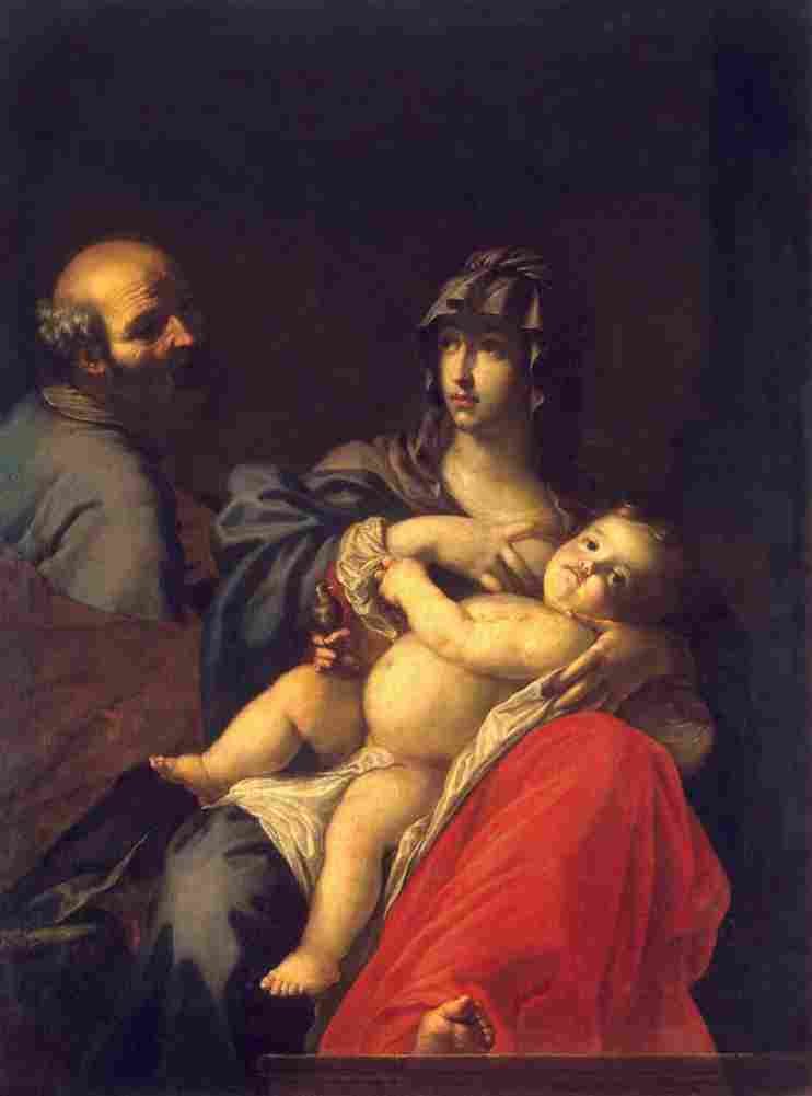 dandini cesare holy family Art A4 Photo Print