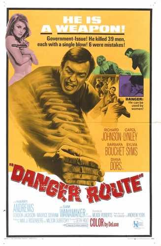 danger route  01 film star poster A4 Photo Print