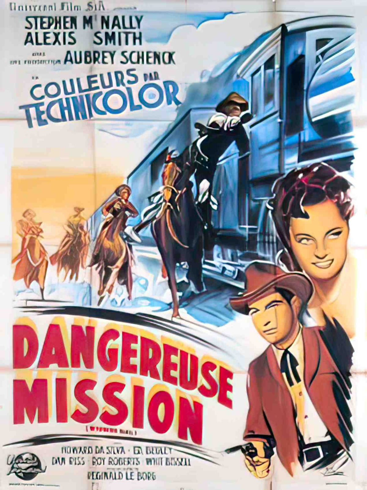 dangereuse mission Advert A4 Photo Print