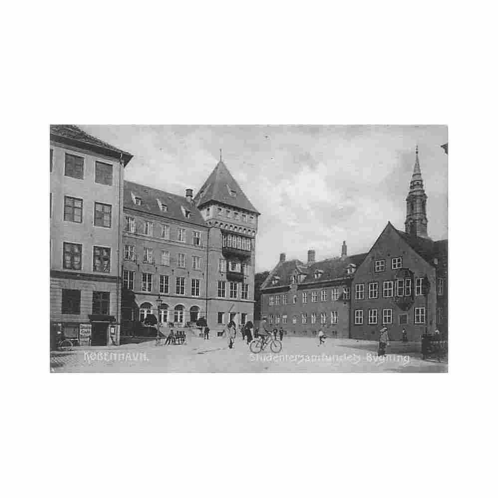 danmark kobenhavn studentersamfundets bygning c st 795 Vintage A4 Photo Print