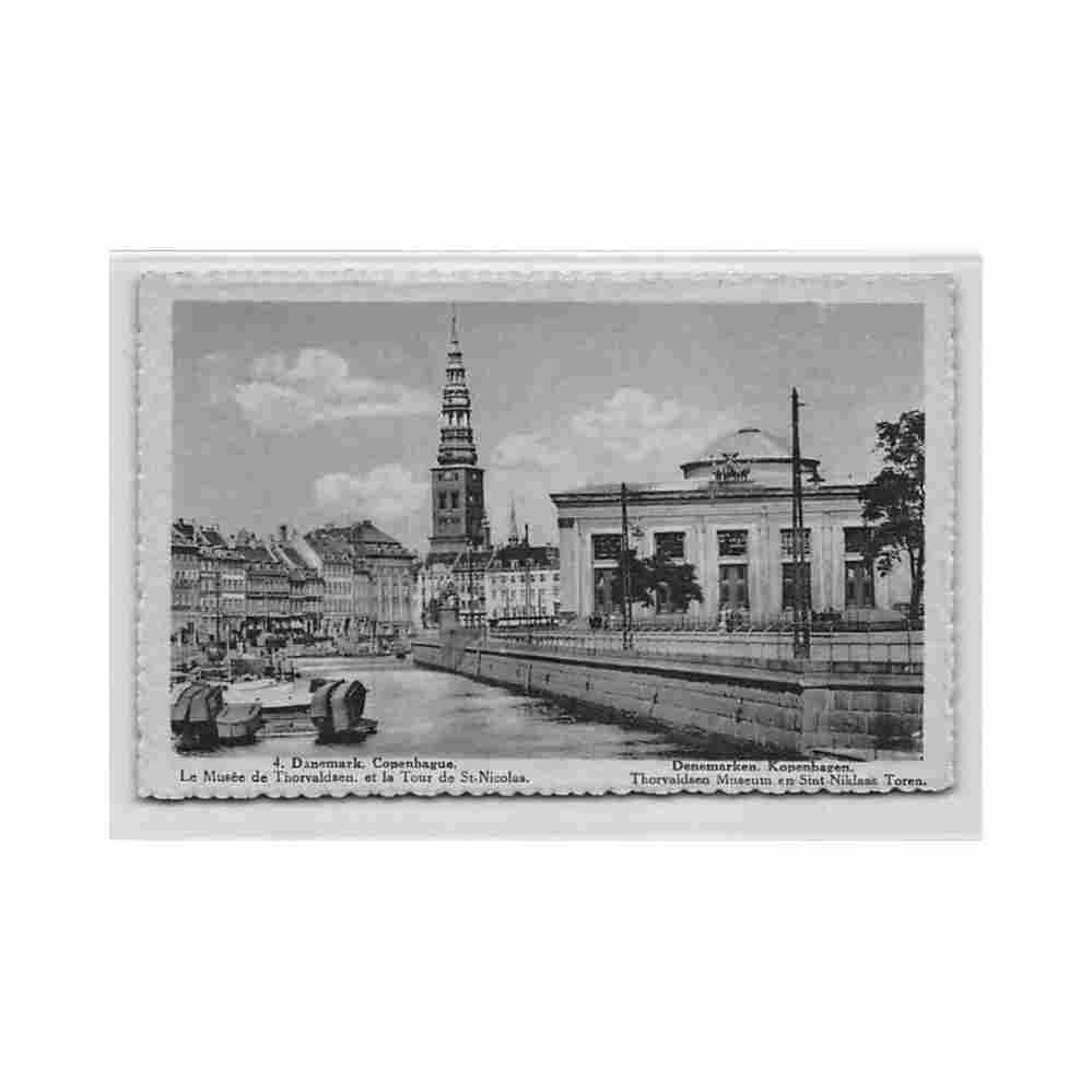 danmark kobenhavn thorvaldsens museum chocolat martougin 4 Vintage A4 Photo Print
