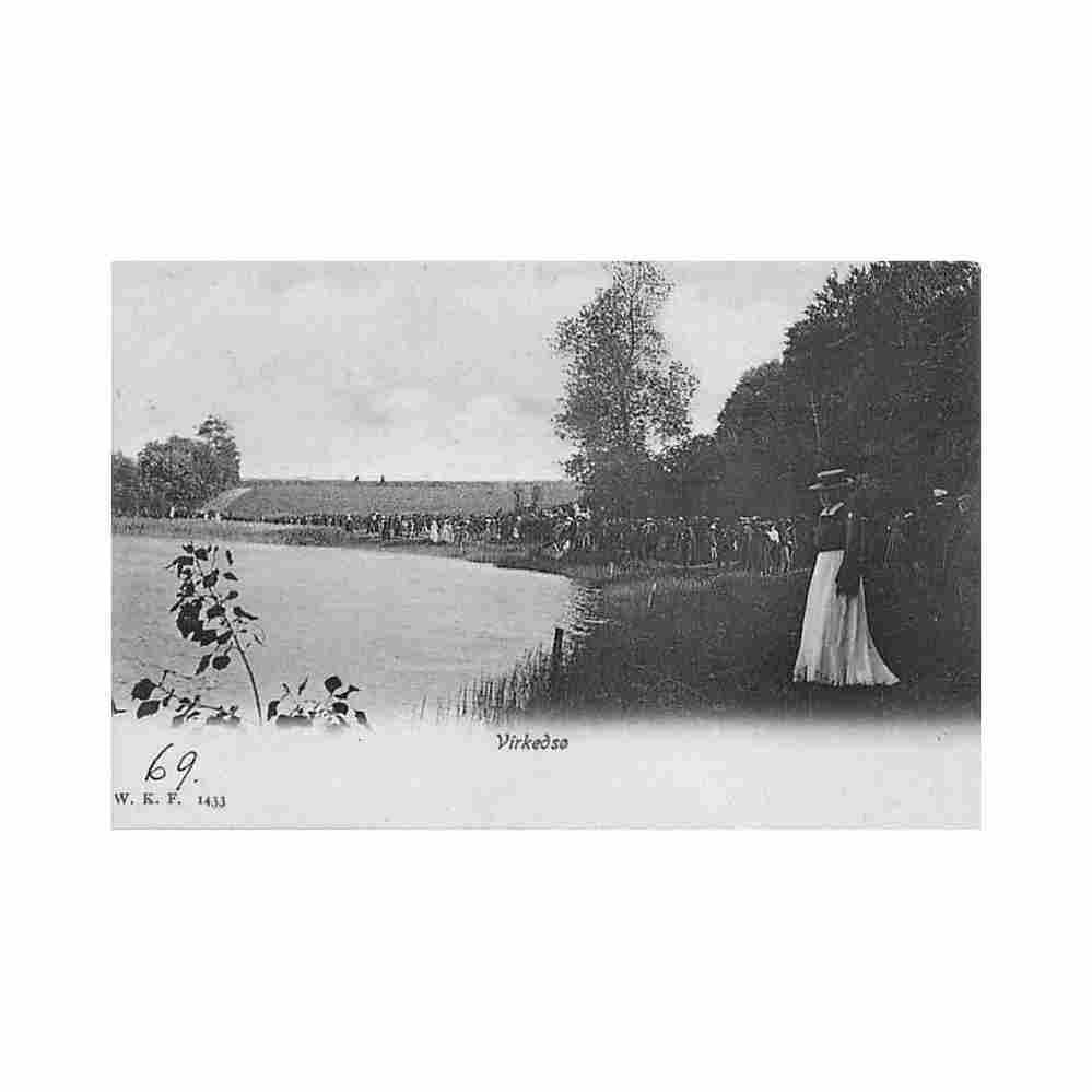 danmark virkedso wkf 1433 Vintage A4 Photo Print