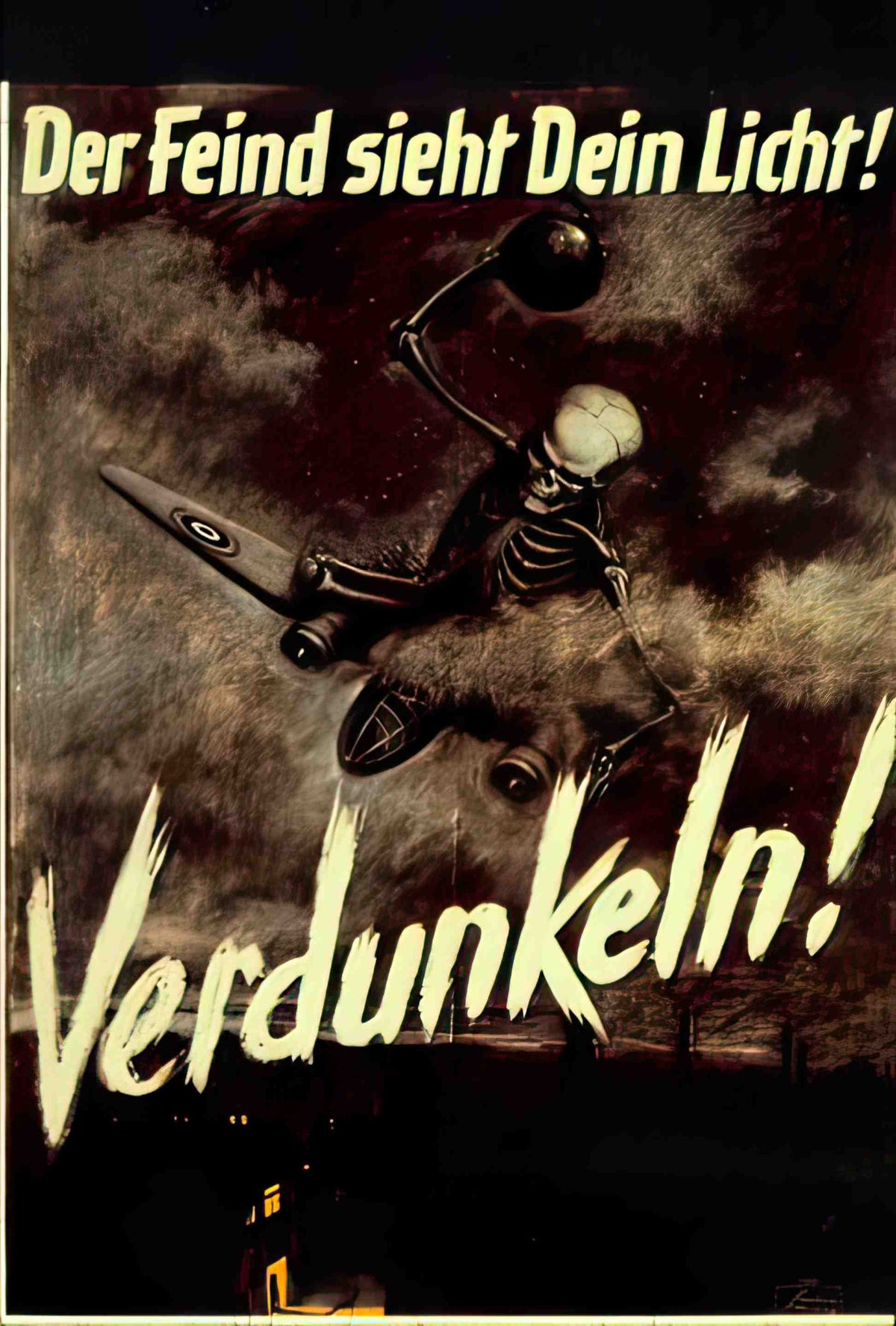 dark Advert A4 Photo Print