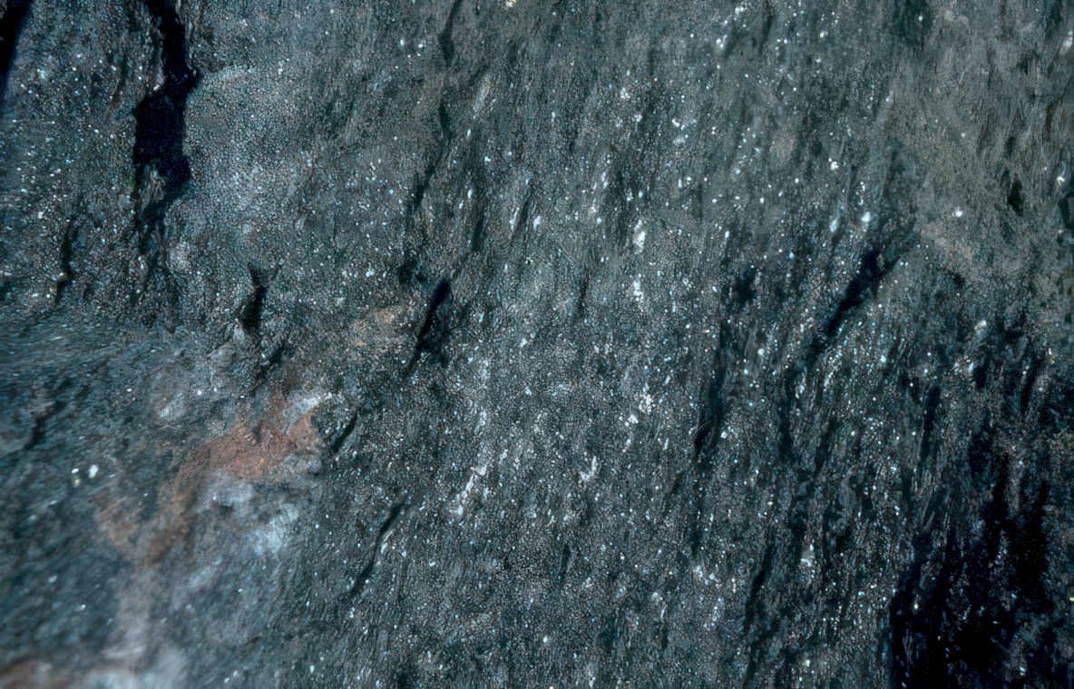 dark basalt vein Vintage A4 Photo Print