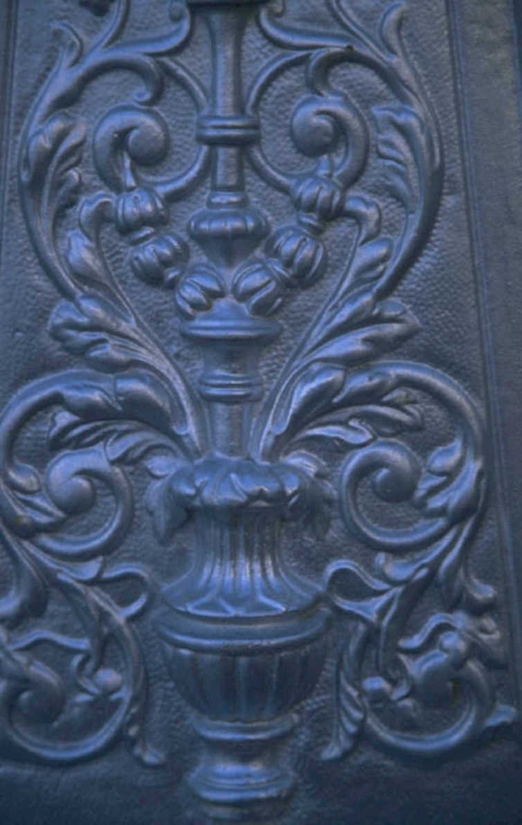 dark blue urn 1980s 1990s A4 Photo Print