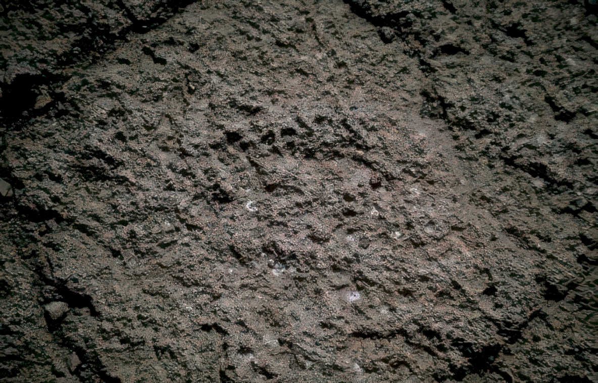 dark stone lava Vintage A4 Photo Print