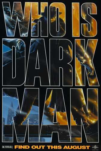 darkman  02 film star poster A4 Photo Print