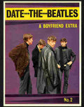 date the beatles number 2 1960s Advert A4 Photo Print