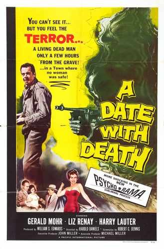 date with death  01 film star poster A4 Photo Print