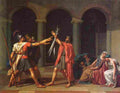 dav The Oath of Horatio Art A4 Photo Print