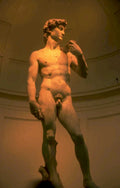 david uffizi sculpture 1980s 1990s A4 Photo Print